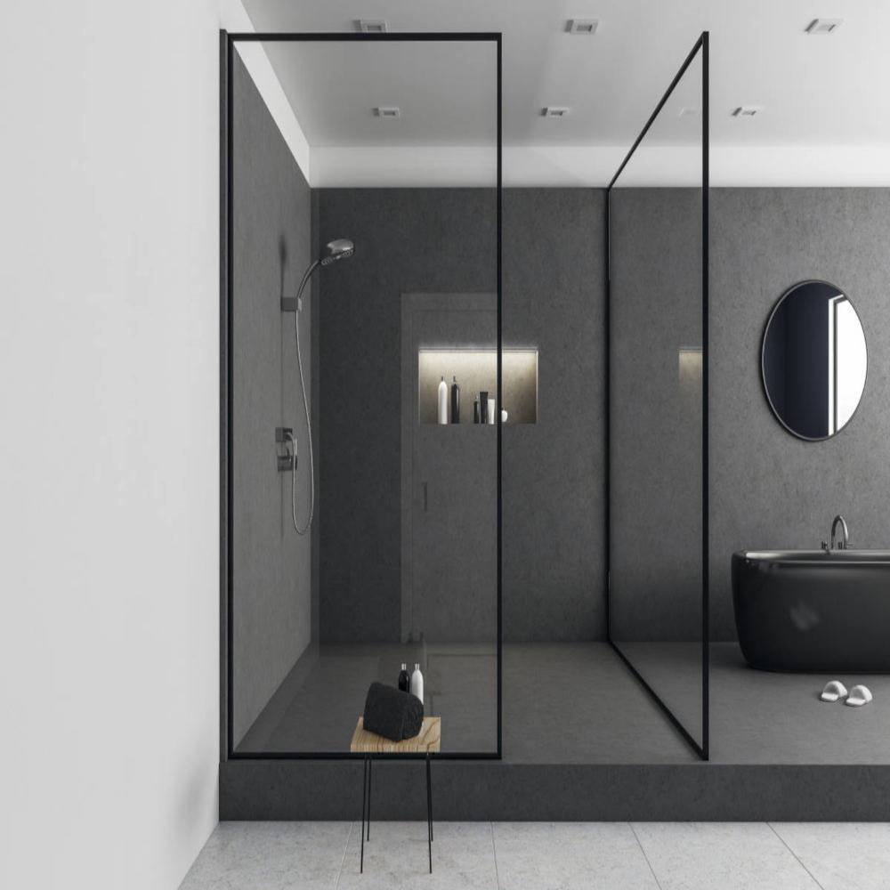 Walk-in-Dusche ESG 8mm (Sicherung)