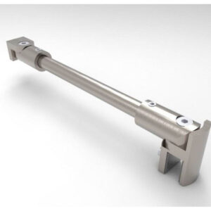 Hochwertiges Zubehör für Duschtrennwände aus Glas für sicheren Halt