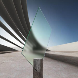 Floatglas satiniert 4 mm