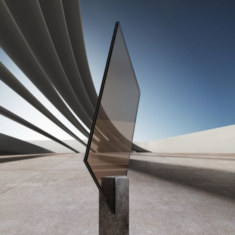 VSG Bronze Glas für Möbel oder Innenräume