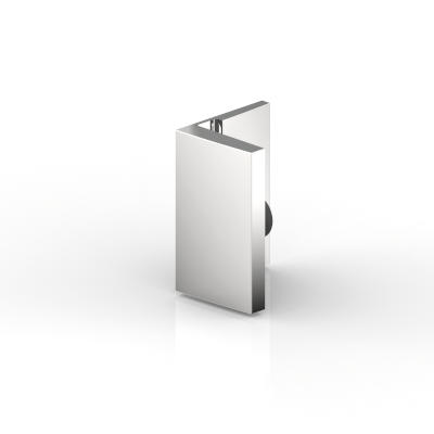 Winkelverbinder, flächenbündig, Glas-Wand 90° PAVONE – Bild 4
