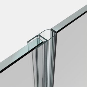 Streifdichtung für 8mm GLAS