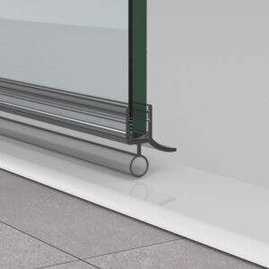 Wasserabweisprofil für 8mm GLAS