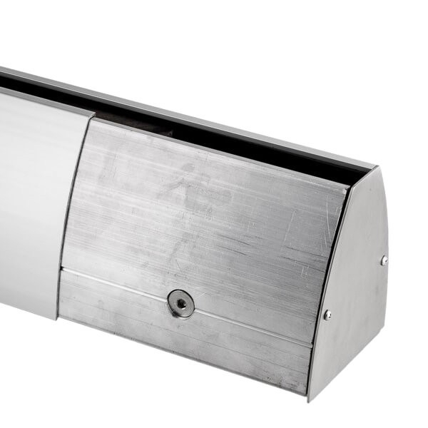 Wandklemmprofil 0° 17,52 mm, oval - Edelstahloptik – Bild 3