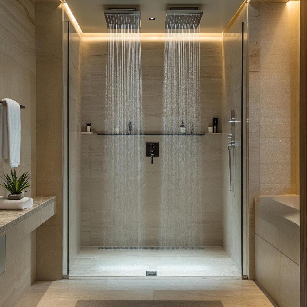 luxuriöse Spa-Suite mit einem privaten Behandlungsbereich