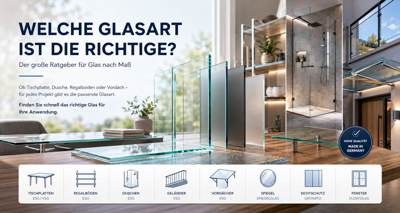 Ratgeber für Glasauswahl