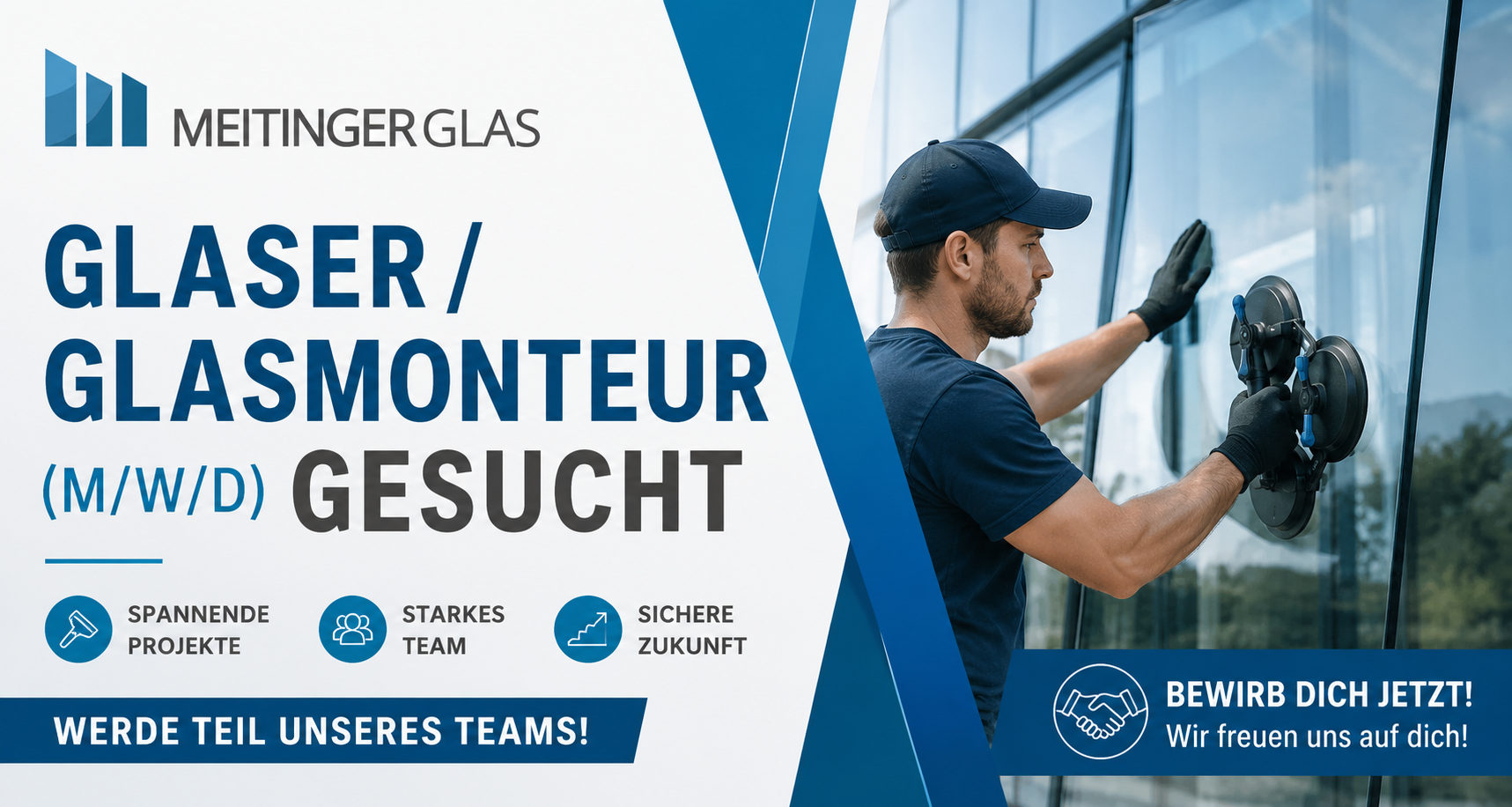 Stellenangebot - Glaser - Monteuer