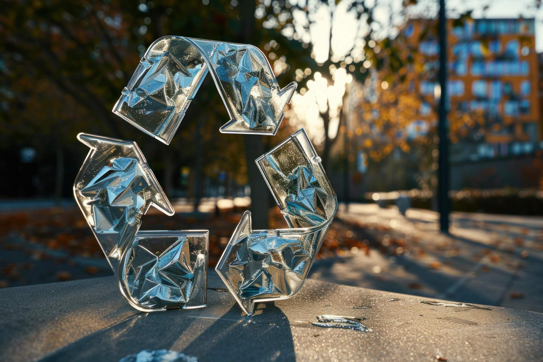 Kann aus recyceltem Glas wieder eine Fensterscheibe oder Duschscheibe hergestellt werden?