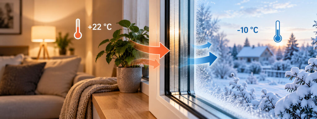 Innen- und Aussentemperatur