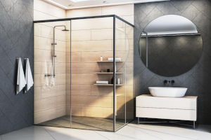 Wak-in-Dusche